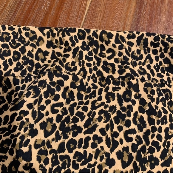Harper Wren Women’s Animal Print Cheetah Tunic Top Size Small - Picture 6 of 11